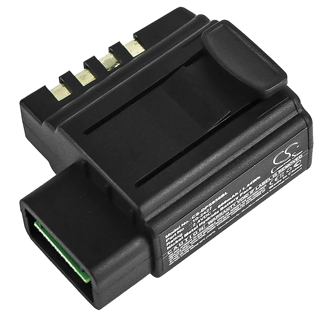 Centenex Electronics Centenex Electronics DS-CS-DPS950BL barcode scanner battery 2.4V 600mAh Ni-MH black — product photo