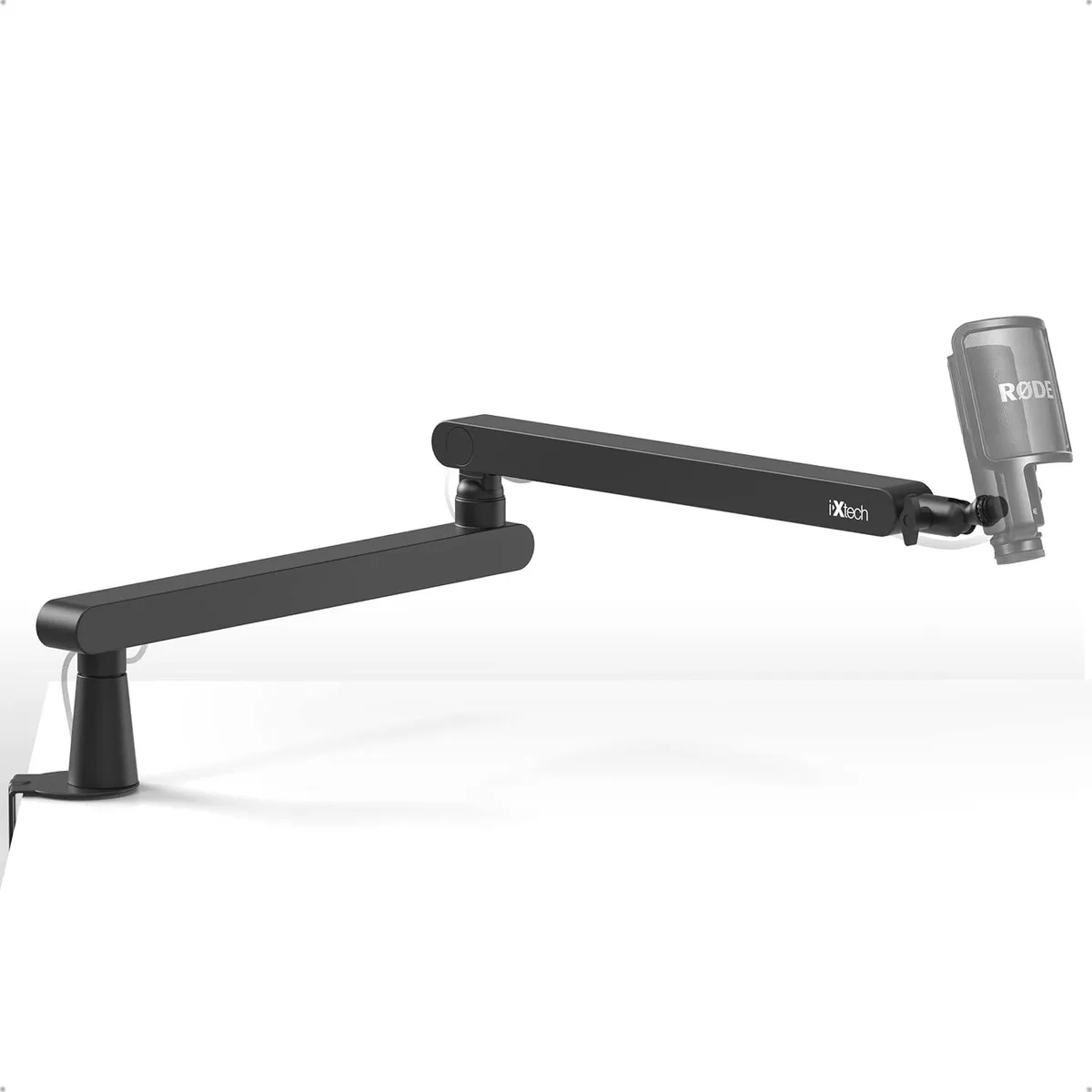 I-XTECH LLC I-XTECH LLC White Microphone Boom Arm Stand Low Profile LIZARD WHITE Model Black — product photo