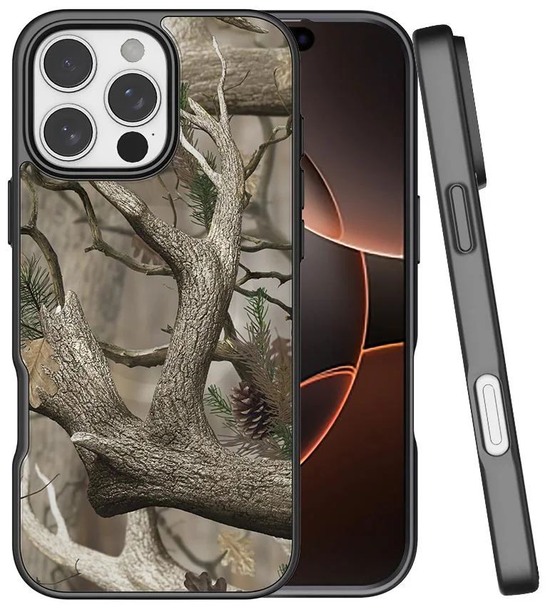 Nakedcellphone Nakedcellphone Stealth Case iPhone 16 Pro MagSafe Bush Camo — product photo