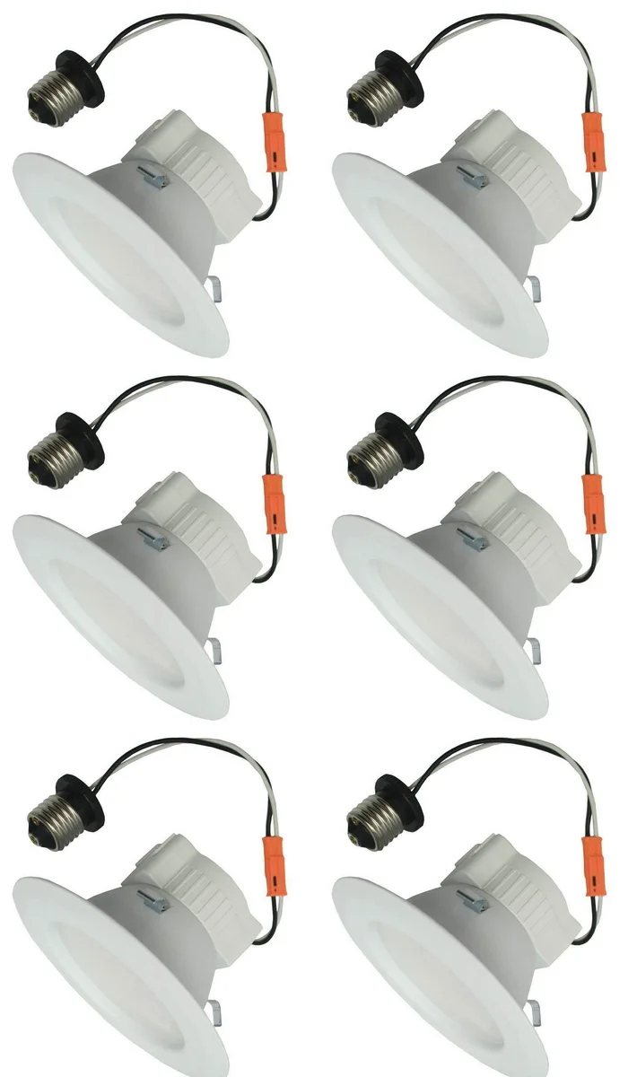 GE Lighting GE Lighting LED10RS4/840E26P 10W 700lm 4000K E26 4in pack of 6 — product photo