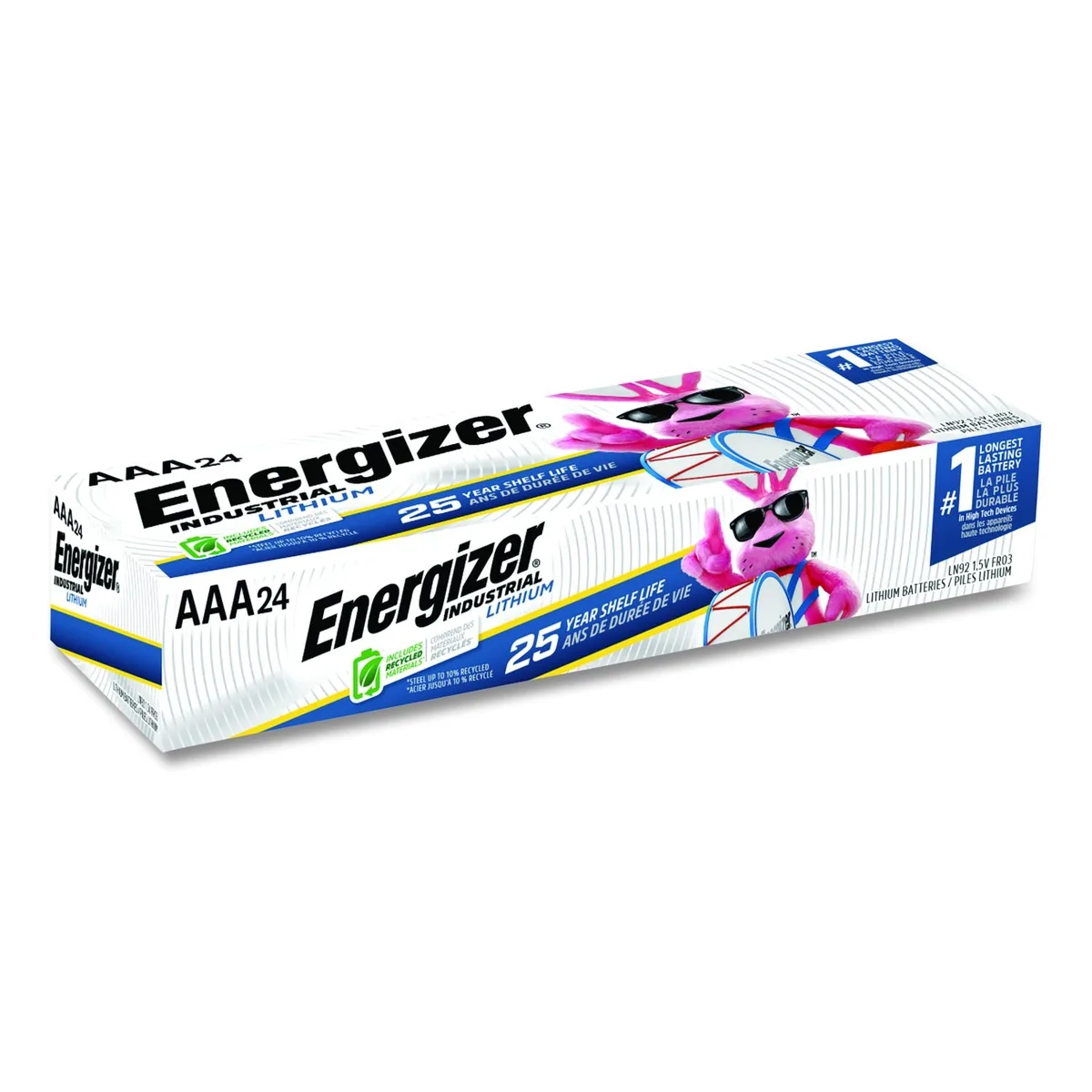 Eveready Battery Co., Inc Eveready Battery Co., Inc Industrial Lithium AAA 1.5 V 3500 mAh 24 Pack LN92BX — product photo
