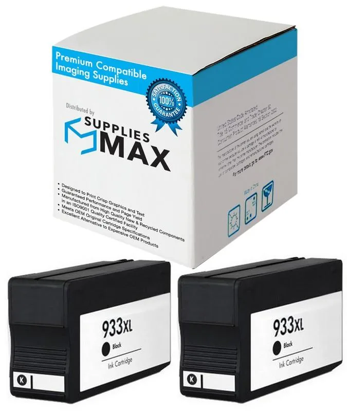 SuppliesMax SuppliesMax CR315BN Black Inkjet 2-pack 1000 pages — product photo