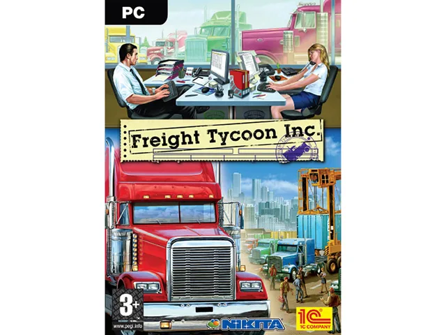 1C Publishing EU 1C Publishing EU 42398 Freight Tycoon Inc. downloadable game — product photo