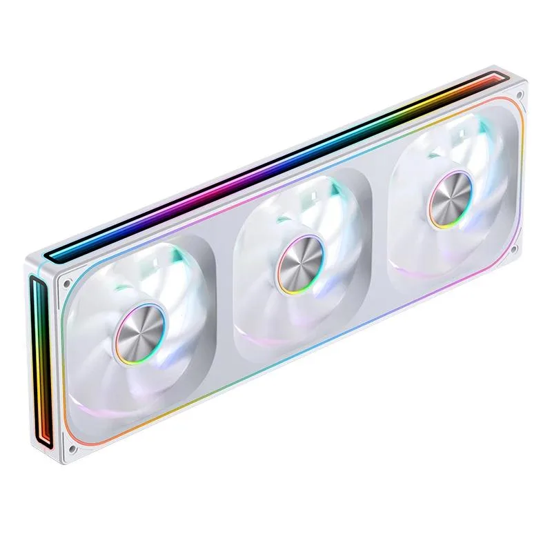 JONSBO JONSBO ZA-360W case fan 3×120mm ARGB PWM 2400RPM white — product photo
