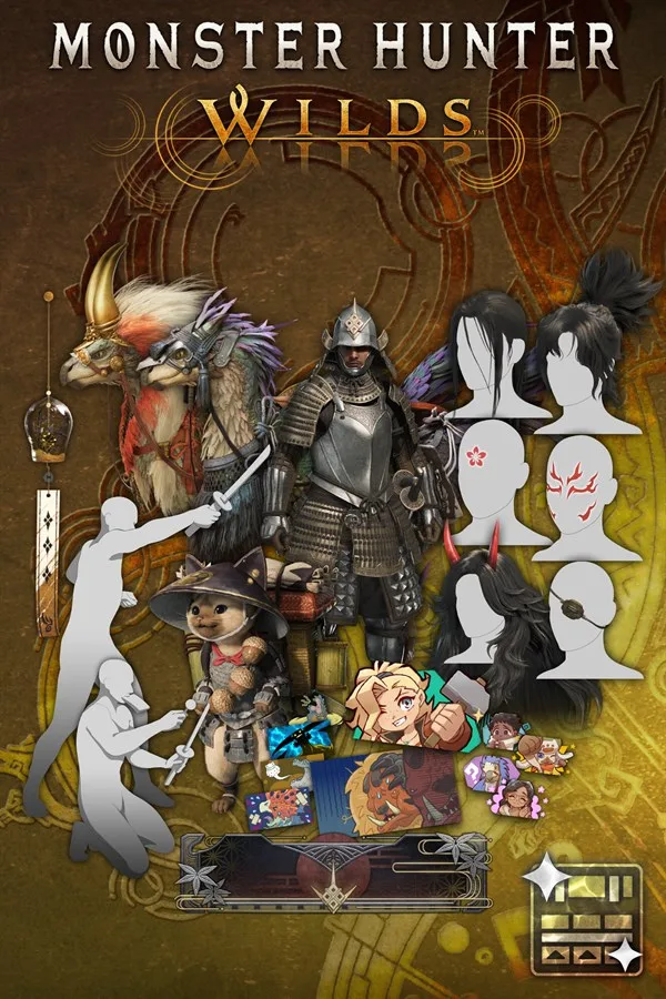 Capcom Capcom 84551 Monster Hunter Wilds Deluxe Pack downloadable game — product photo