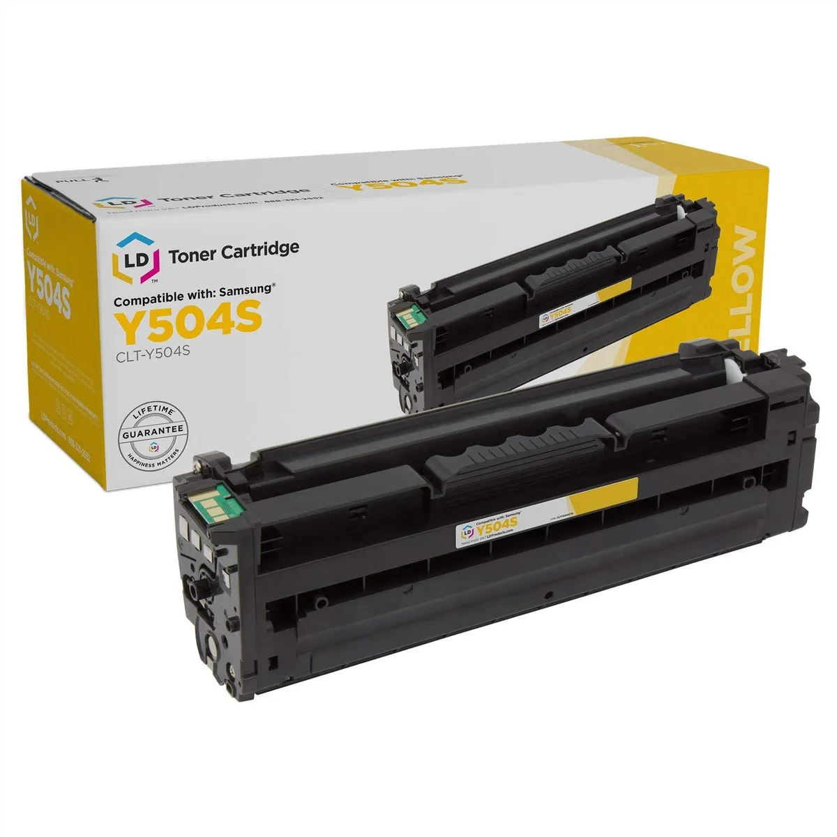 LD Products LD Products Compatible Toner Cartridge Yellow CLT-Y504S — product photo