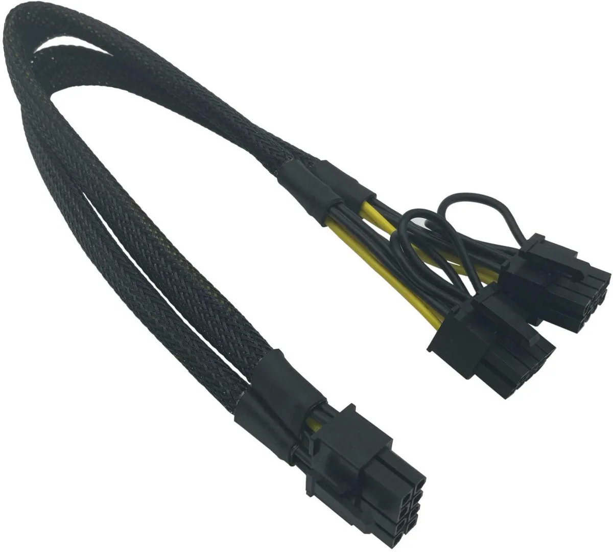 Woodstream Corporation Woodstream Corporation Pro Sound 8 Pin to Dual 8 Pin (6+2) PCIe Cable 13-inch (34cm) Part 12TRW D92C9 — product photo