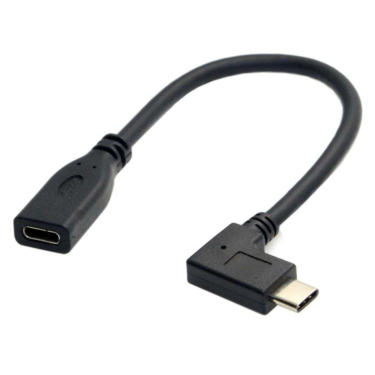 Fervit Fervit 90° USB-C 3.1 Male-Female Extension 20cm — product photo