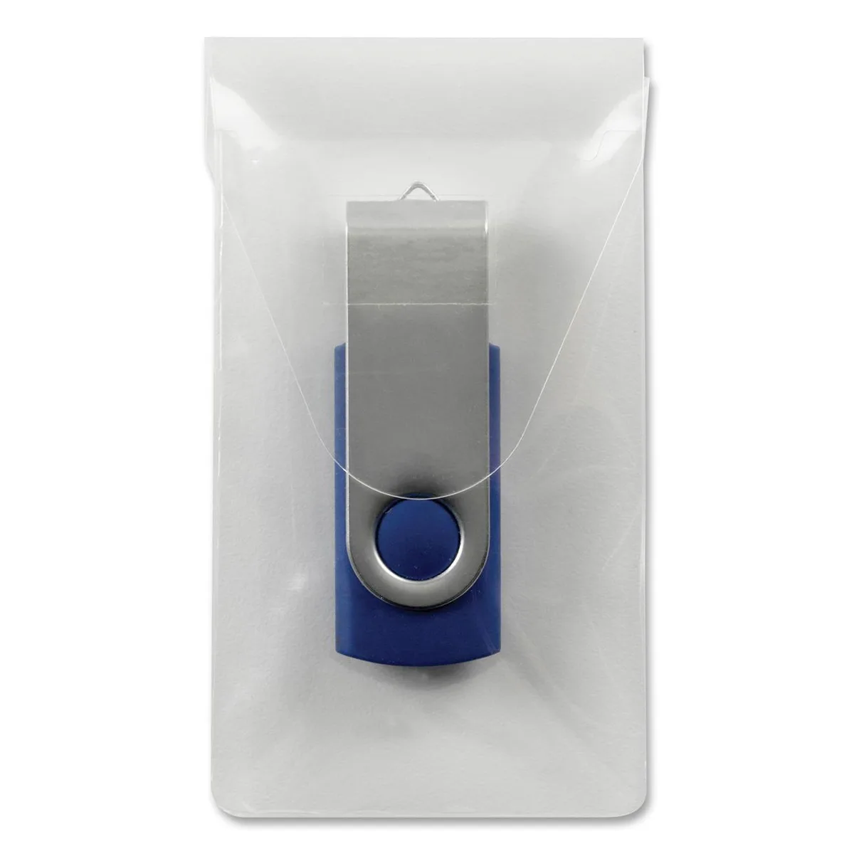 Smead Smead 68150 Self-Adhesive Poly USB Flash Drive Pocket 3.6" x 2.0 — product photo