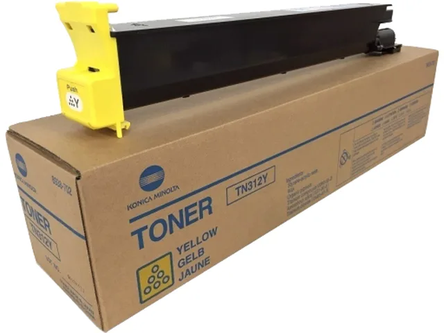 Konica Minolta Konica Minolta 8938702 Yellow Toner Cartridge — product photo