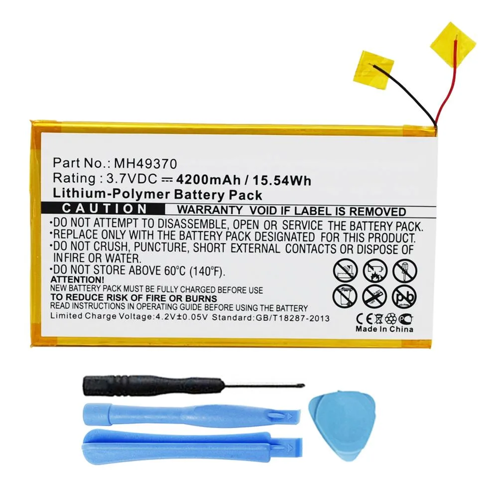 MPF Products MPF Products MH49370 4200mAh 3.7V 15.54Wh tablet battery — product photo