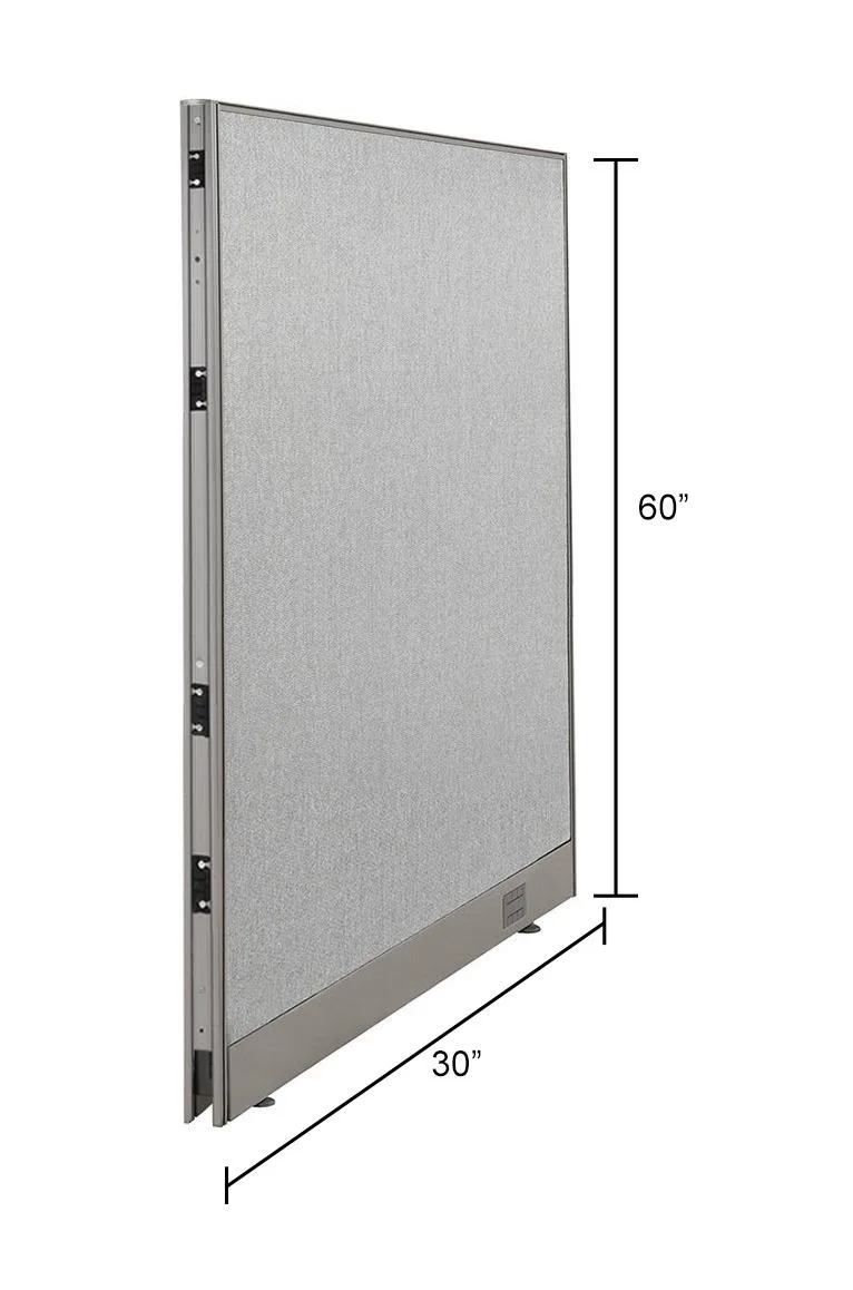 GOF GOF Single Panel Office Partition 30"W x 60"H Fabric — product photo