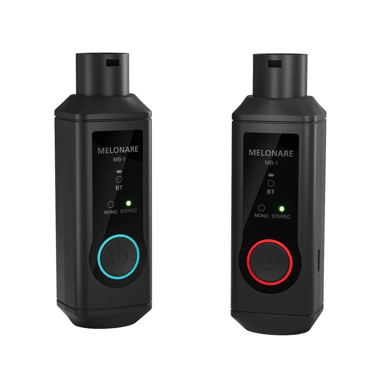  Melonare MB-1 Bluetooth 5.3 XLR Receiver 15H Mono/Stereo — product photo