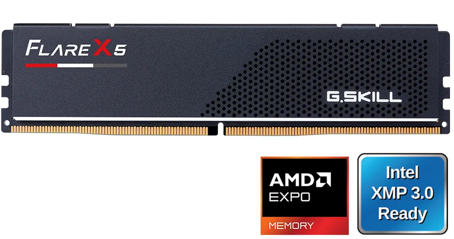 G.SKILL G.SKILL F5-6000J3636F16GX1-FX5 16GB DDR5 6000 desktop RAM — product photo