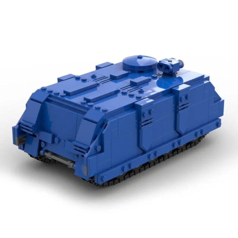 ZITIANYOUBUILD ZITIANYOUBUILD MOC-93680 Military War Rhino Armored Carrier 664 Parts — product photo