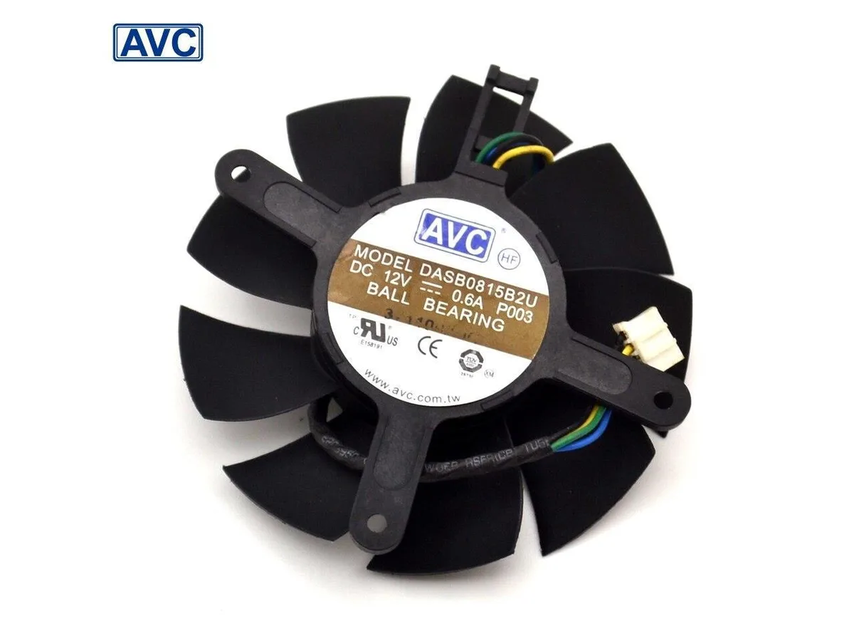 Fans Fans GTX560 3 vga cooling 0.6A DASB0815B2U — product photo