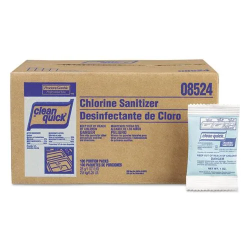 Procter & Gamble Procter & Gamble 02584 Chlorine Sanitizer 100 Packets indoor maintenance — toote foto