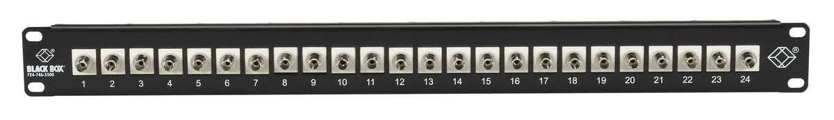 Black Box Corporation Black Box Corporation JPM425A 24-Port Fiber Optic Patch Panel Server Rack — product photo