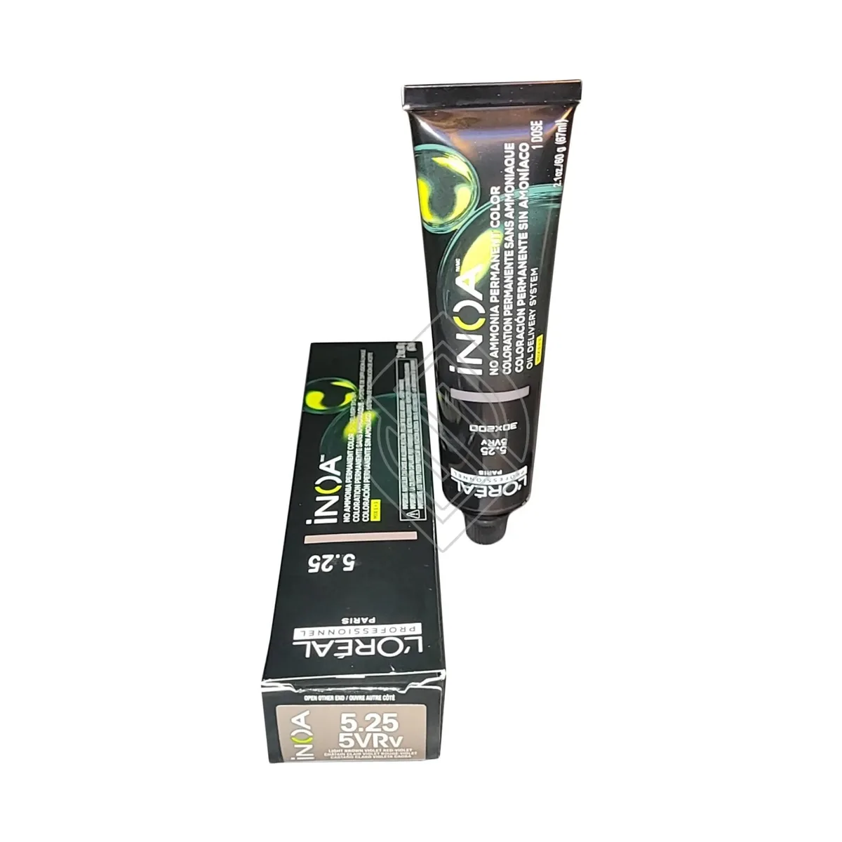 L'Oreal L'Oreal Inoa 5.25/5VRv Light Brown Violet Red-Violet Permanent Hair Color 60g — product photo
