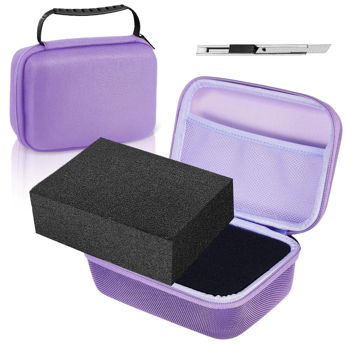  Relaxweex Hat2026 EVA Hard Case 345 x 250 x 140 mm Purple — product photo