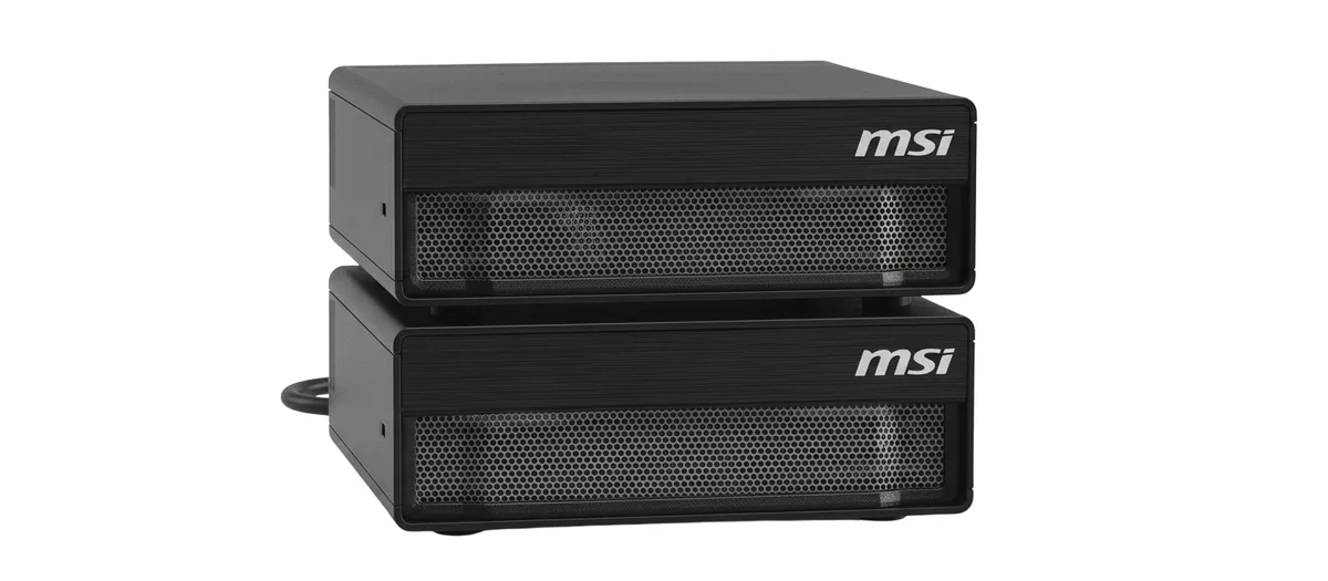 MSI MSI EdgeXpert-02SKUS AI edge system 20 core ARM 128GB LPDDR5x 4TB NVMe — product photo