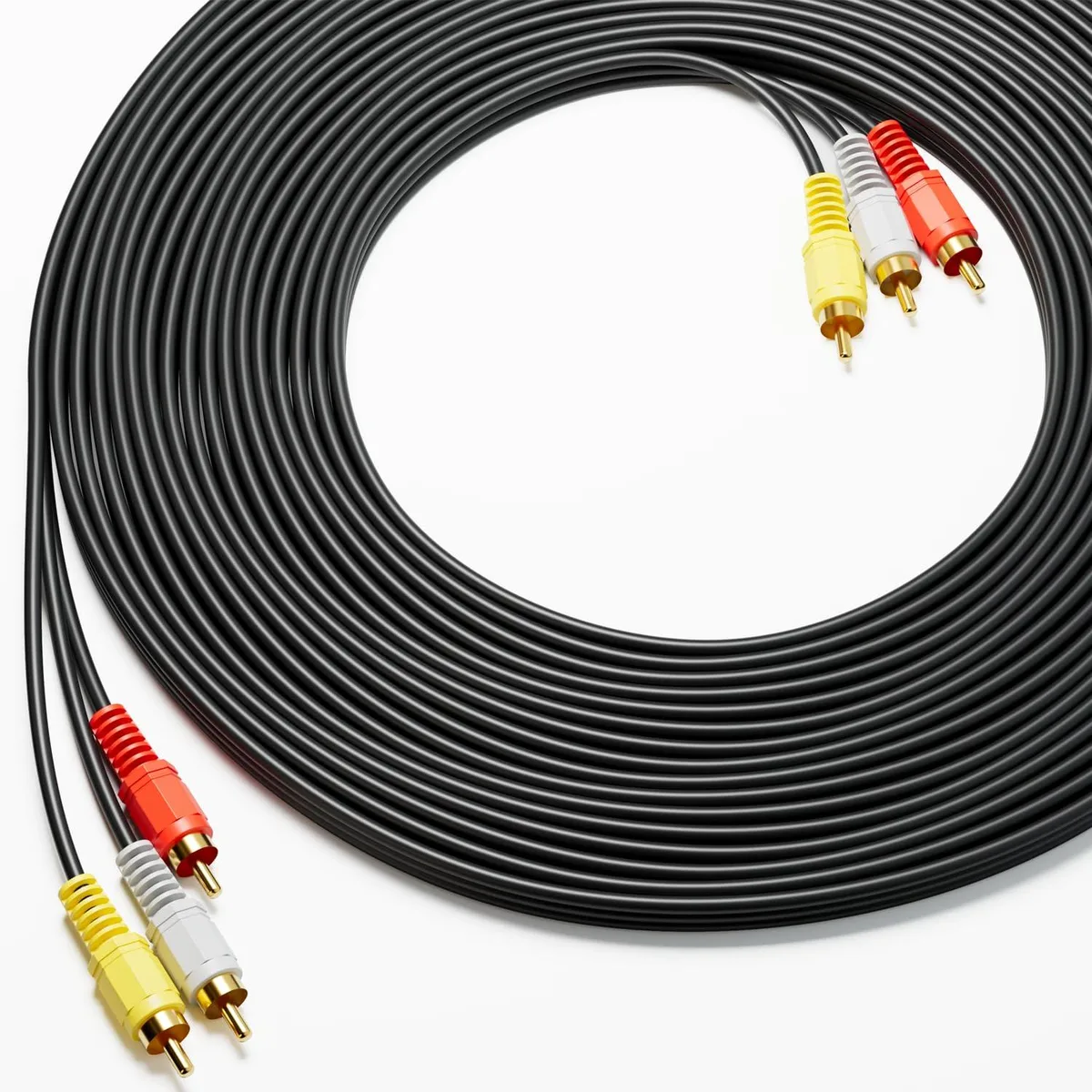 FAWETTY FAWETTY-LIN-113 5 ft 3 RCA Male-to-Male Cable — product photo