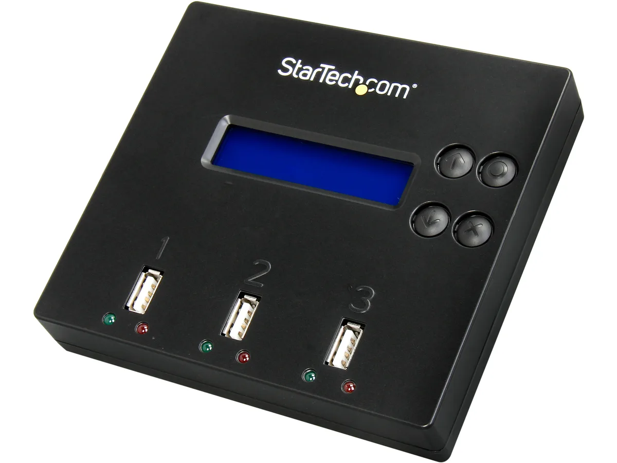 STARTECH STARTECH USBDUP12 1:2 USB 2.0 Flash Drive Duplicator Eraser — product photo