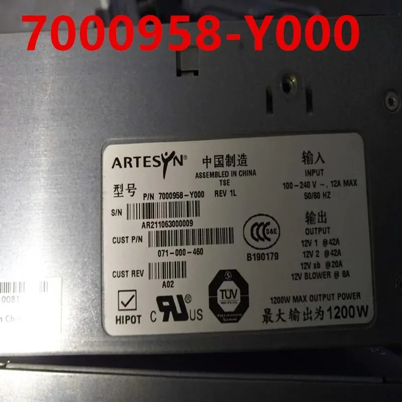 KHACHIMO KHACHIMO Power Supply 1200W For EMC CX3-80 071-000-460 7000958-Y000 — product photo