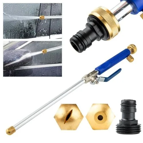  Unbranded High Pressure Spray Gun Nozzle Full Metal Brass Connector Adjustable Spray Patterns — product photo