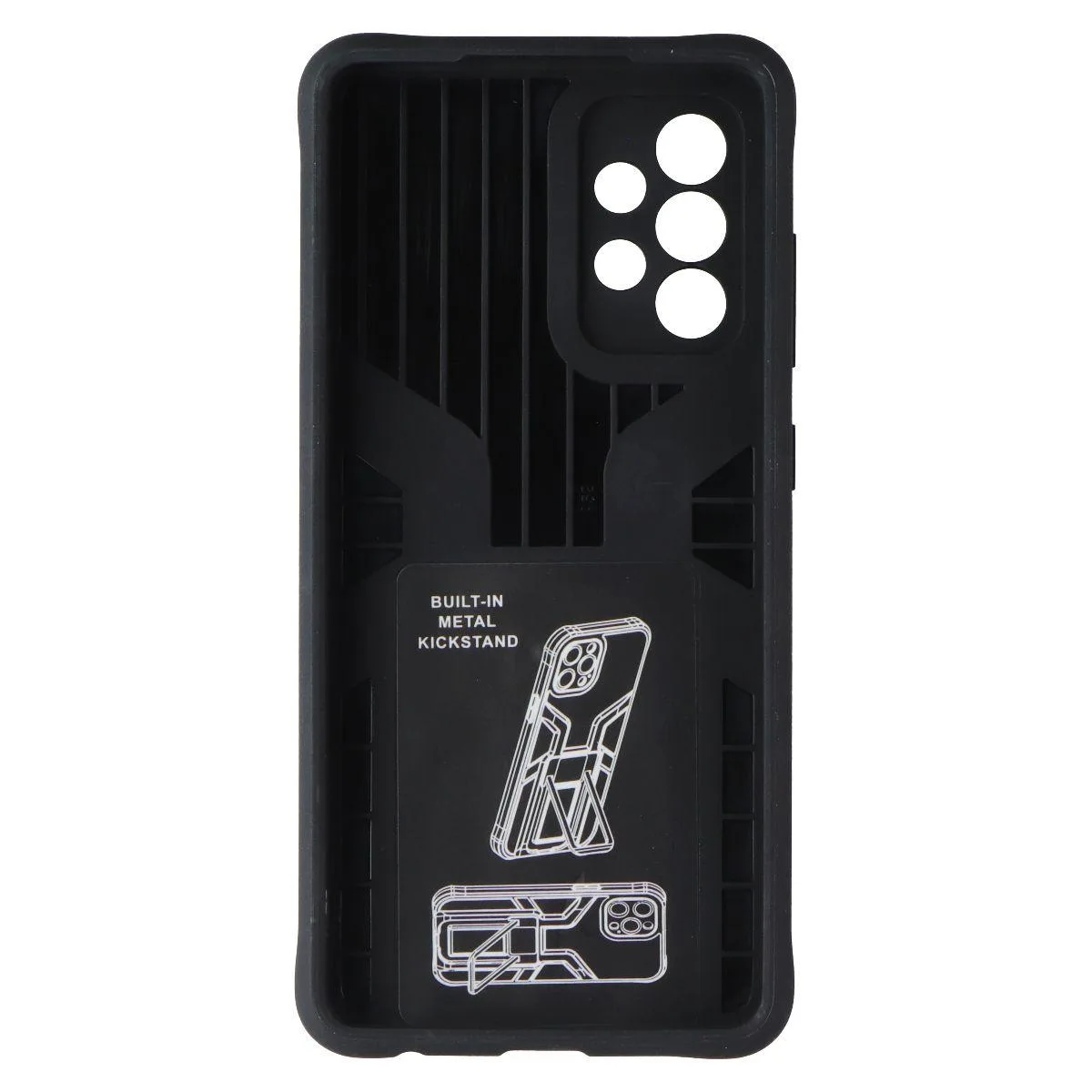 Mybat Mybat Rugged Kickstand Case Samsung Galaxy A52 5G Dark Teal Black — product photo