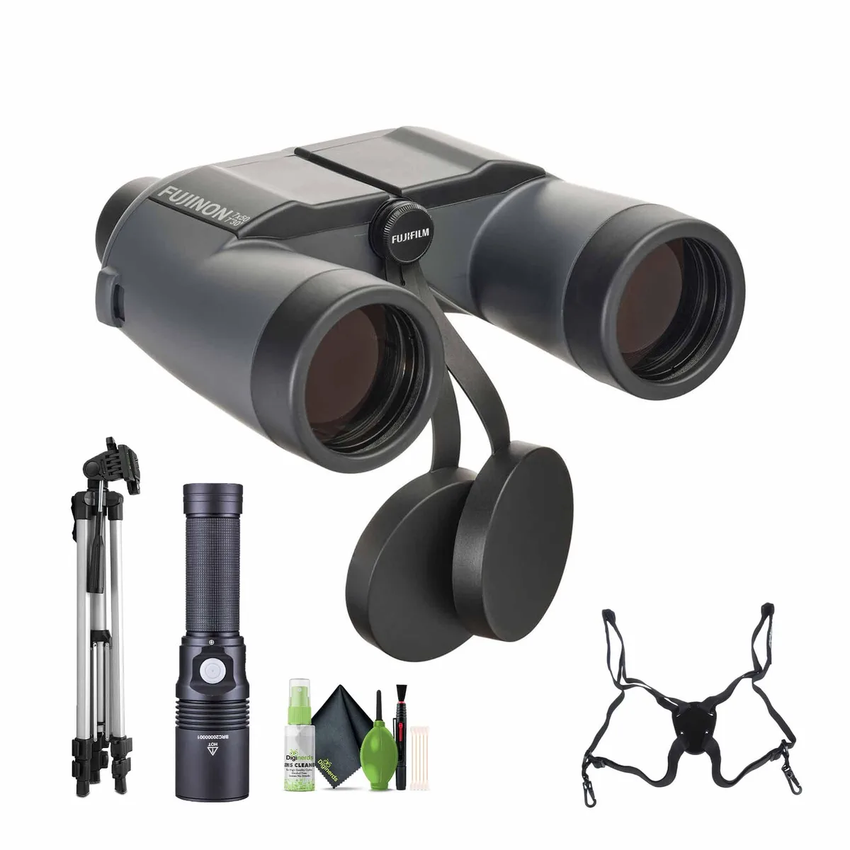 FUJIFILM FUJIFILM Fujinon 7x50 WP-XL Mariner Binocular Bundle with LED Flashlight and 72 INCH Tripod — product photo
