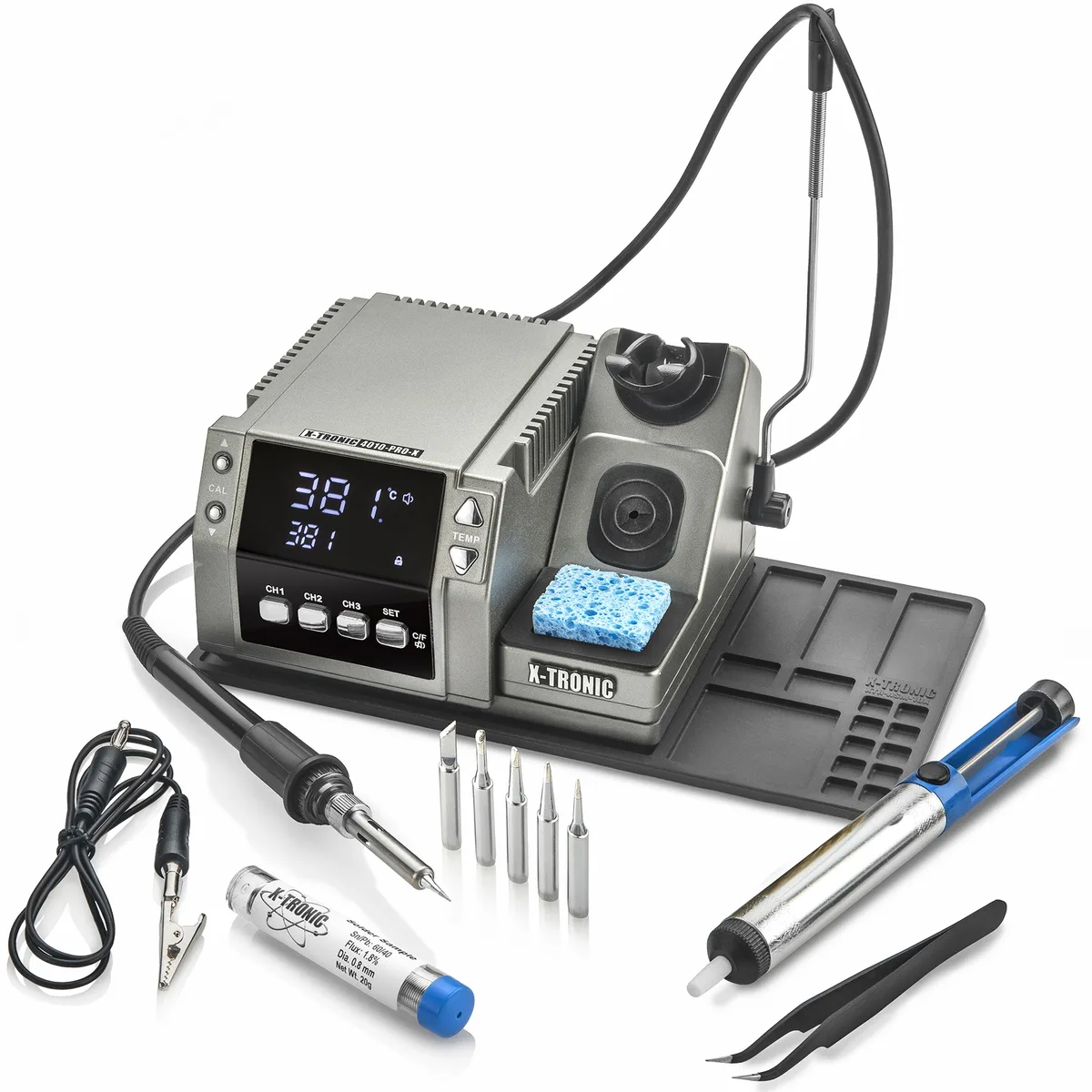 X-Tronic (X-Tronic International, Inc.) X-Tronic 4010-PRO-X Professional Edition 75W soldering station — product photo