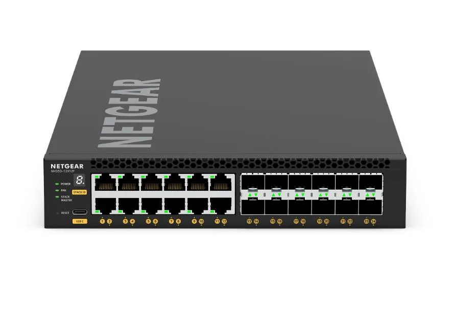 Netgear Inc. Netgear Inc. XSM4324-100NES 12-port 10G managed network switch — product photo