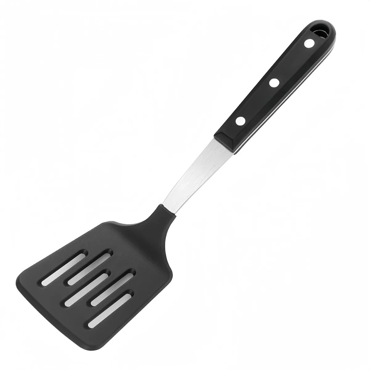  Iwatani LC01 12 in slotted turner, stainless steel, nylon head, 440°F — product photo