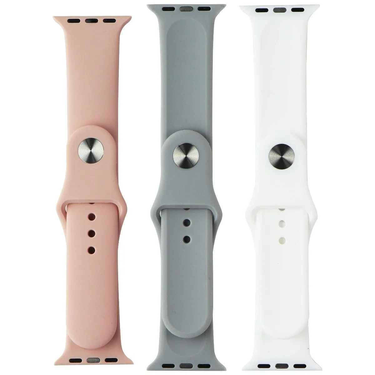 PureGear PureGear Watch Band Set 38/40/41mm White/Pink/Gray — product photo
