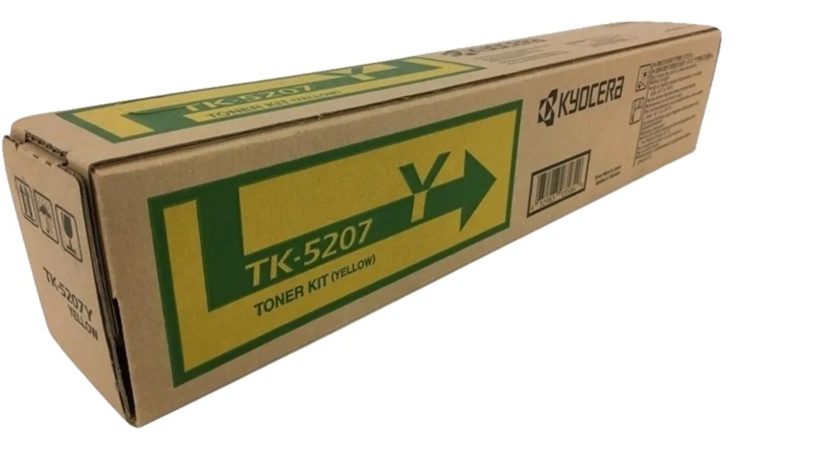 Kyocera Kyocera TK5207Y Yellow Toner Cartridge 12000 Pages — product photo