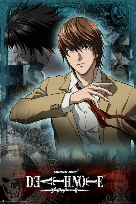 Deathnote Light poster print on heavy stock paper, 22 by 34 inches