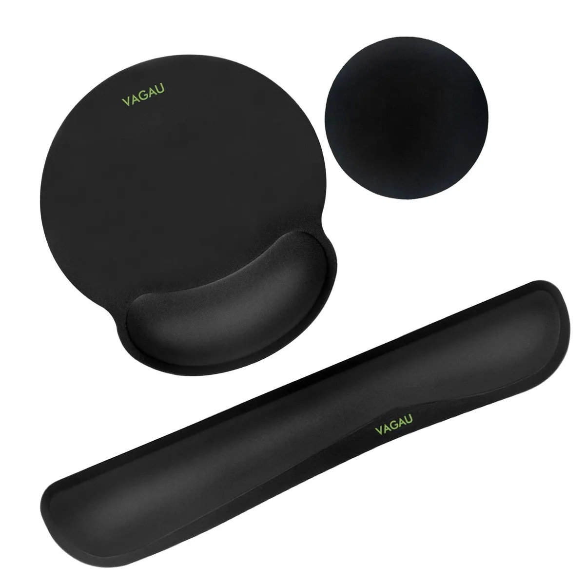  Keychron CMSPWR01 Mouse Pad 24.89 x 22.61 cm Black 2mm — product photo