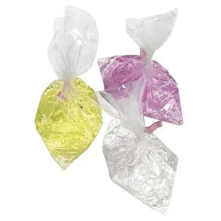 Clear polyethylene bags flat in bulk pack 1000 count