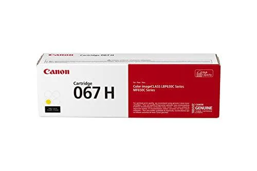 Canon Canon 5103C001 067H High-Yield Yellow Toner Cartridge 2350 Pages — product photo