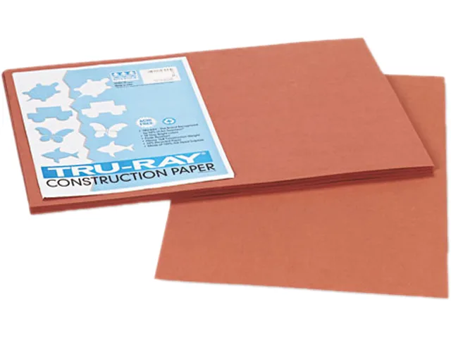 Pacon Pacon 103057 Construction Paper 76 lb 12 x 18 Warm Brown 50 Sheets — product photo