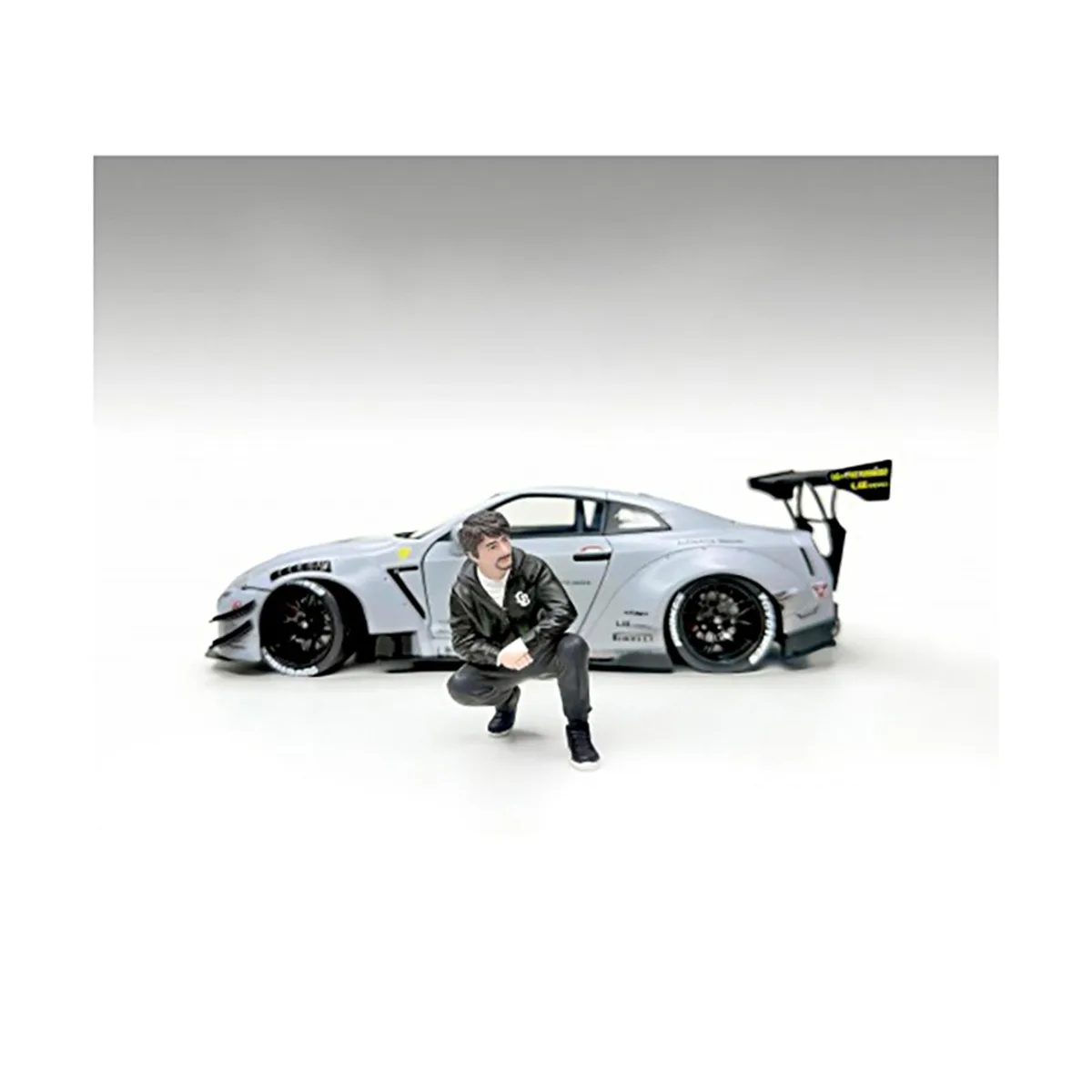 American Diorama American Diorama "LB Nation" Figure #4 1/18 Scale Hobby Collectible 2.5 Inches — product photo