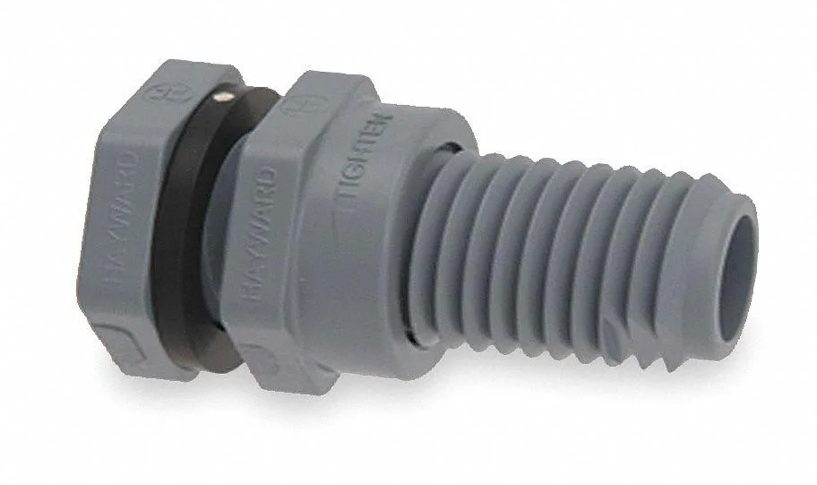HAYWARD POOL PRODUCTS INC HAYWARD POOL PRODUCTS INC BFA1010TFS 1 in FNPT x FNPT Bulkhead Trap — product photo