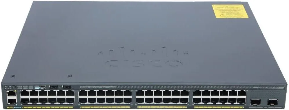 EVESKY EVESKY WS-C2960X-48FPD-L 48-port Gigabit PoE+ network switch — product photo