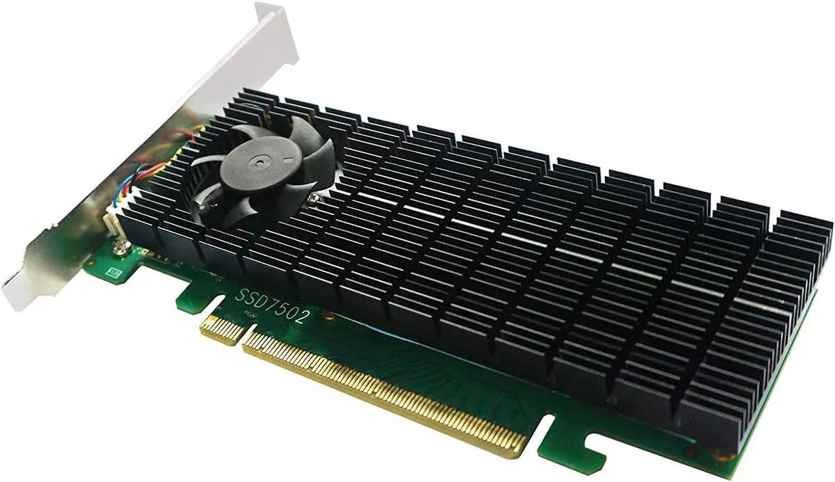 HighPoint Technologies, Inc. HighPoint Technologies, Inc. SSD7502 2-Port M.2 NVMe RAID Controller — product photo