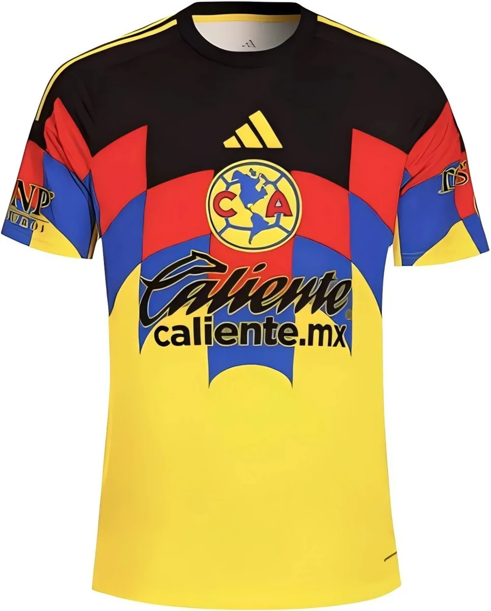 Miller Manufacturer Miller Manufacturer Club America Home Stadium Soccer Jersey 25/26 2XL Multi-Color — product photo