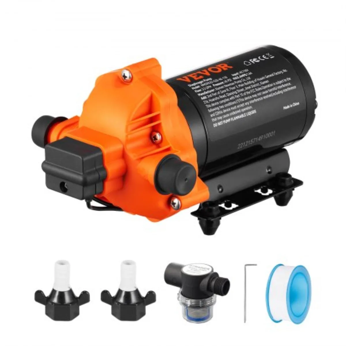 VEVOR VEVOR NMDPA33-G33-45-110 110V 3.3GPM 45PSI Diaphragm Pump specialty appliance — product photo