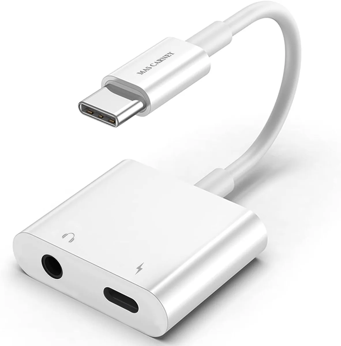 JPWEB JPWEB USB-C to 3.5 mm Headphone &amp; Charger Adapter — product photo