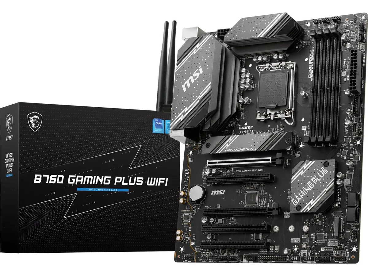 MSI MSI B760 GAMING PLUS WIFI (280) Intel motherboard — product photo