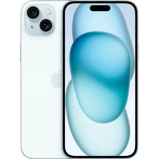 Apple Apple iPhone 15 Plus 128GB Blue cell phones - unlocked — product photo